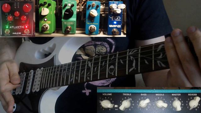 Allan Holdsworth style lead tone on Fender Blues Junior IV смотреть онлайн