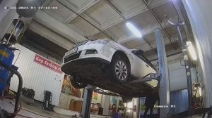 Установка комплекта электропроводки к фаркопу 7-контактной розеткой на Nissan Almera 2012 год