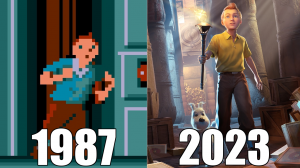 Эволюция серии игр Tintin [1987-2023]
