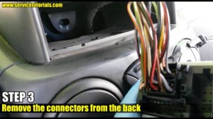 How to remove Blaupunkt radio CD Iveco Daily Fiat Doblo Dacia Logan Renault Megane, etc.