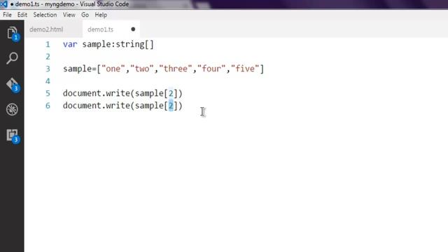 TypeScript Array смотреть онлайн