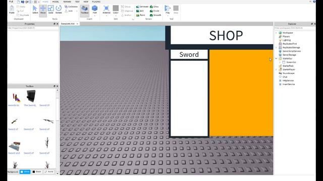Уроки по Roblox Studio(Lua) Как сделать магазин?