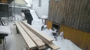 УШМ, вместо рубанка.