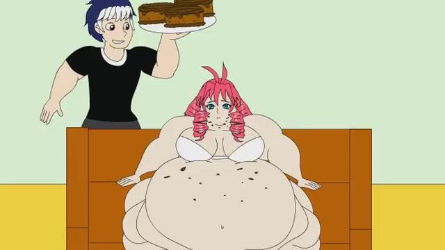 Emilis big snack [flashgame] by Jackurai (chubby anime weight gain) смотреть онлайн