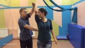 Нежный свадебный танец с поддержками