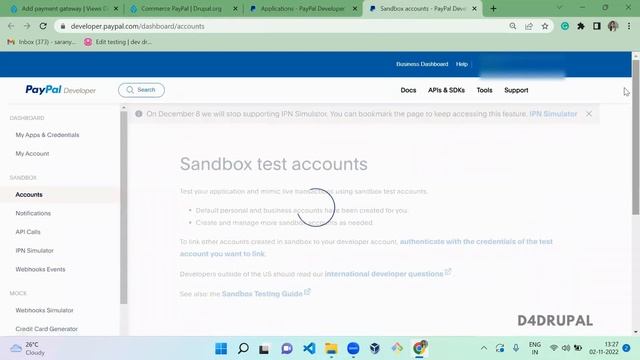 Paypal integration with Paypal checkout (Preferred) plugin Drupal commerce | D4Drupal