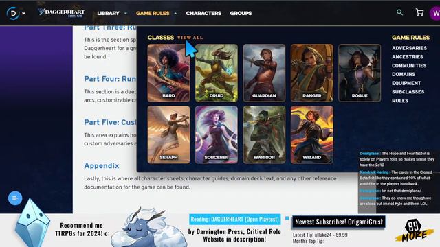 a d&d GM reads Critical Role's Daggerheart playtest! смотреть онлайн