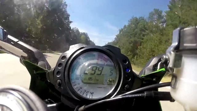 ZX10R 2008 maximum speed with passenger