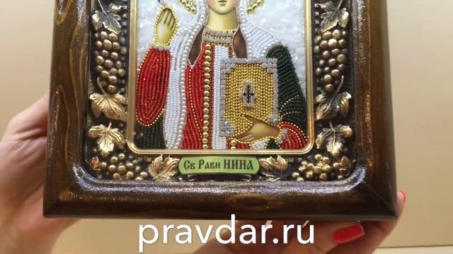 Святая Нина равноапостольная (Дивеевская икона)