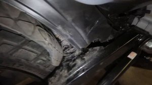 Складной брызговик для маятника Bajaj Boxer (Баджадж Боксер).