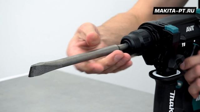 Makita HR003G Аккумуляторный 3-х режимный перфоратор SDS+ 28 мм c технологией AVT и пылеудалением смотреть онлайн