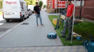 TEST MAKITA DRC200Z Аккумуляторный пылесос робот