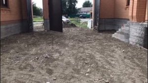 Подготовка основания под брусчатку