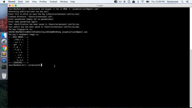 Generating a new SSH Key and Adding it to the SSH-Agent смотреть онлайн