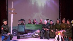 Инсценировка песни "Эх, путь дорожка фронтовая" 5 класс