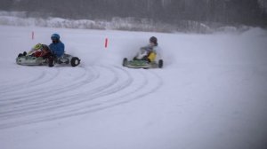 Финал MHP ICE DUEL 2023! Ледовый картинг, гонки на льду!