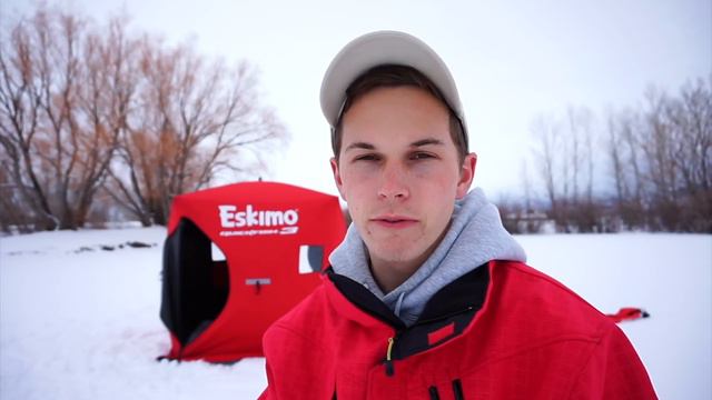 ESKIMO QUICKFISH 3 - ICE FISHING HUT Review and HOW TO Update смотреть онлайн