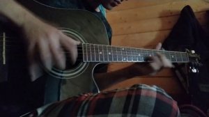 Crow практика v1 #crow #фингерстайл #fingerstyle