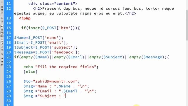 Mail Function In PHP Hindi/Urdu смотреть онлайн