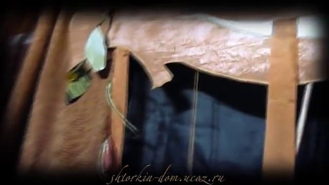 ? рукоделие шитьё. Хитрое необычное крепление ламбрекена на карниз смотреть онлайн