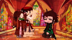 - What if Nezuko met an Uppermoon ? - ft. Uppermoon 2 | kny/kimetsu no yaba | Rus/Eng | part 1 -