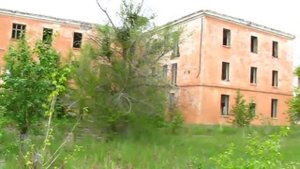 Руины стратегического аэродрома "Чаган"