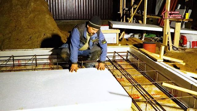 УШП. Сборка балок. Про пенопласт. Водоснабжение. Испытание клея. смотреть онлайн