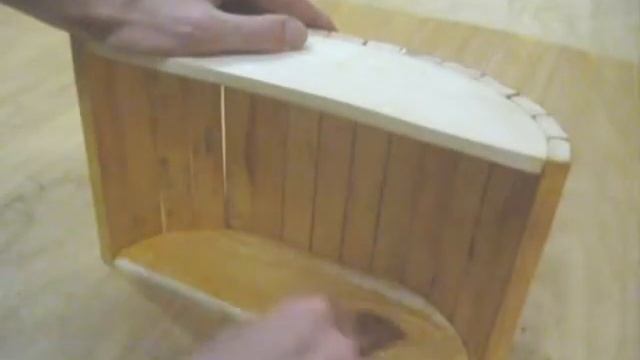 Покраска дерева пропиткой Тэкотекс Махагон (осветленный)