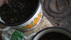 Начальная сушка подмора