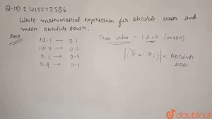 Write mathematical expression for absolute error and mean absolute error. | CLASS 11 | UNITS AND...