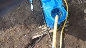 Первая обработка клубники курзатом. 23.03.23г. Липецкая обл.