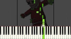 Blood // Water - Grandson - Very EASY Piano tutorial