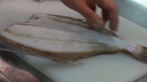 Япония Морепродукты - Сашими из Камбалы,Японская Кулинария