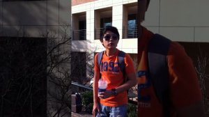 Grammar interview, person one, UNCC student David Gao