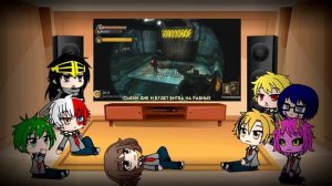 Реакция MHA на RAP Bioshock by JT Music |Gacha club|MHA|Bioshock|Reaction|