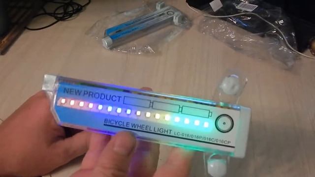 LED подсветка для колеса велосипеда + ТЕСТ смотреть онлайн