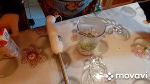 пюре из замороженного зеленого горошка