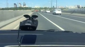 Радар-детектор iBOX PRO 100 GPS ловит Кордон
