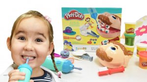 Мирослава лечит зубы Зубоешке. Доктор Зубастик.