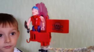 ИГРУШКА ПИРАТСКИЙ КОРАБЛЬ * СТРЕЛЯЕМ ИЗ ПУШКИ / TOY PIRATE SHIP * shoot a gun