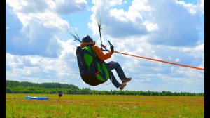 Полеты на парапланах в Малино 3 пилота