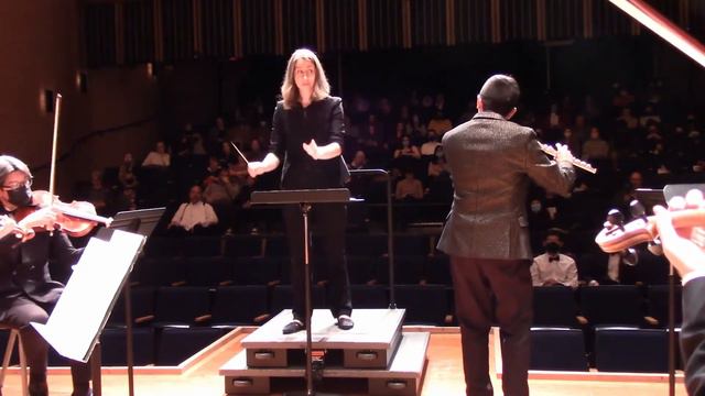 Ibert Flute Concerto Mov III. Scherzando UTASO Performance 2-17-22 clip смотреть онлайн