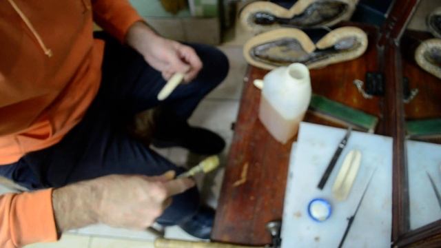 Обувь ручной работы. Установка супинатора(геленок). смотреть онлайн