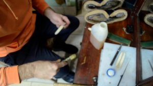 Обувь ручной работы. Установка супинатора(геленок).