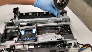 Taking Apart Epson XP-800 Printer Disassembly XP-600, XP-810, XP-830