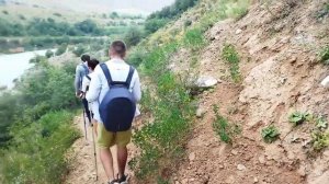 поход по реке Пскем 25.06.23 с группой"Таинственный Узбекистан".трек 10 км.