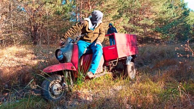 Мотороллер Муравей 2М перший виїзд 3 смотреть онлайн