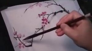 Plum Blossom Chinese Painting Tutorial (3 of 5)