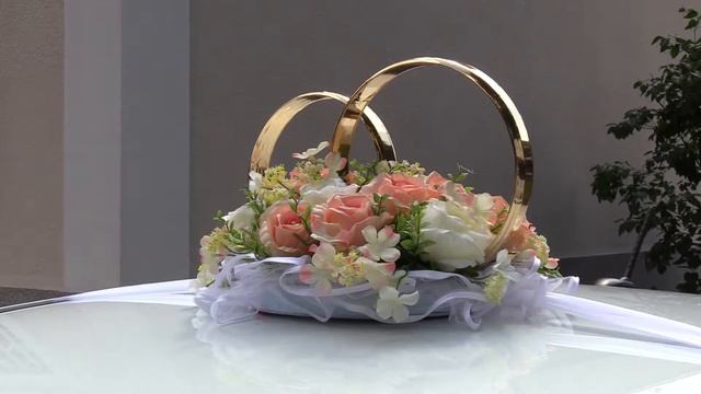 Свадебные кольца, большие (для машины)