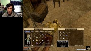 Blind Let's Play Morrowind - The Golden Eggs and Taking Out Fighters Guild Members!